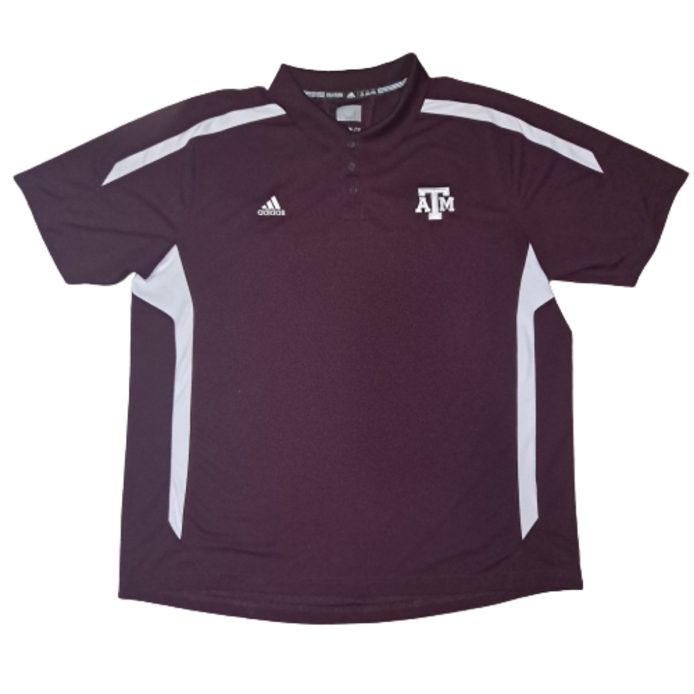 Adidas Texas A&M Polo Shirt Sz.2XL